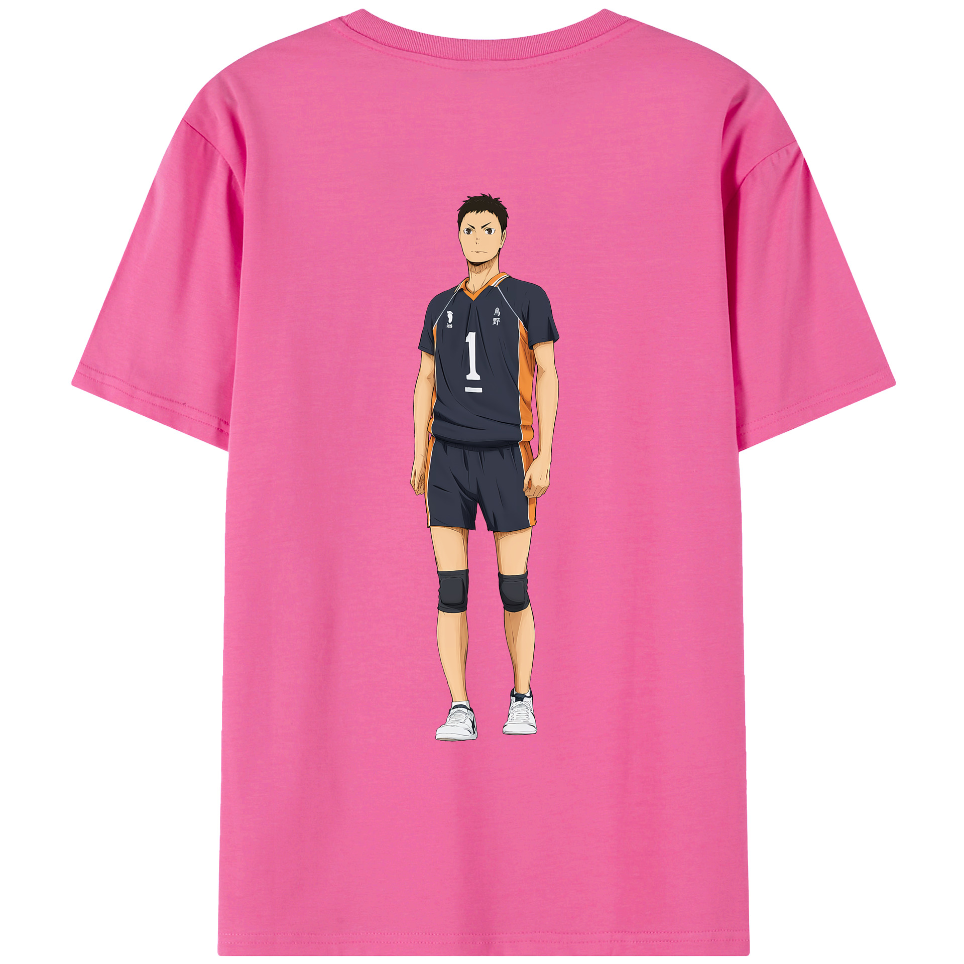 （画像用） ハイキュー!! Haikyu!! レディース半袖Tシャツ(バックプリント)